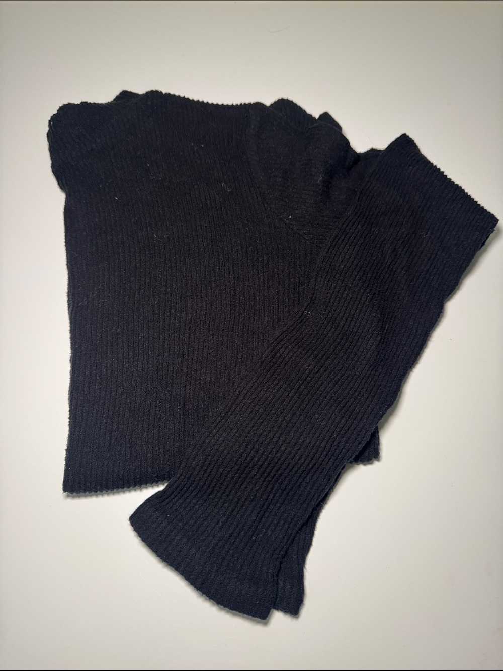 Black ribbed women’s sweater size medium